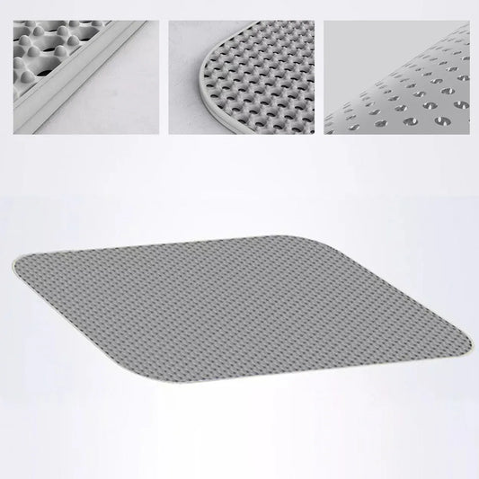 Washable Cat Litter Pad Waterproof Mat Reusable Pet Pee Training Pad Litter Box - 30x47cm