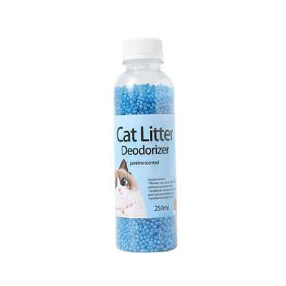 High Adsorption Cat Litter Deodorant Beads 250ml Long Lasting Odor Eliminator - Yellow